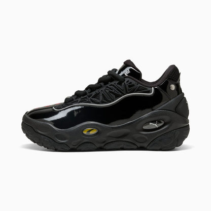 PUMA Black-Bright Mango Yellow