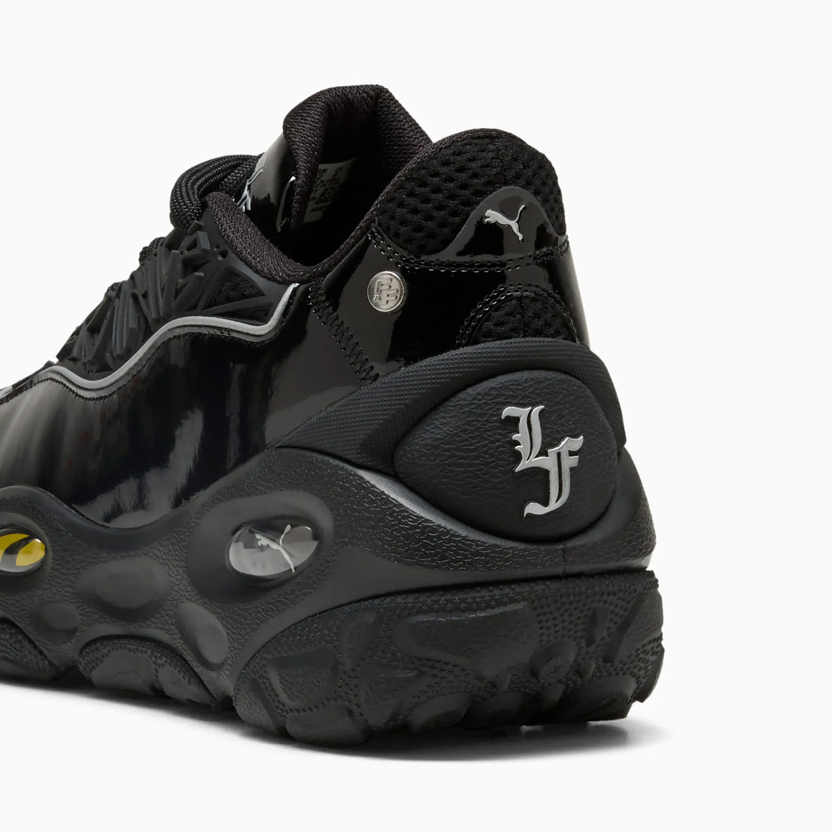 PUMA Black-Bright Mango Yellow