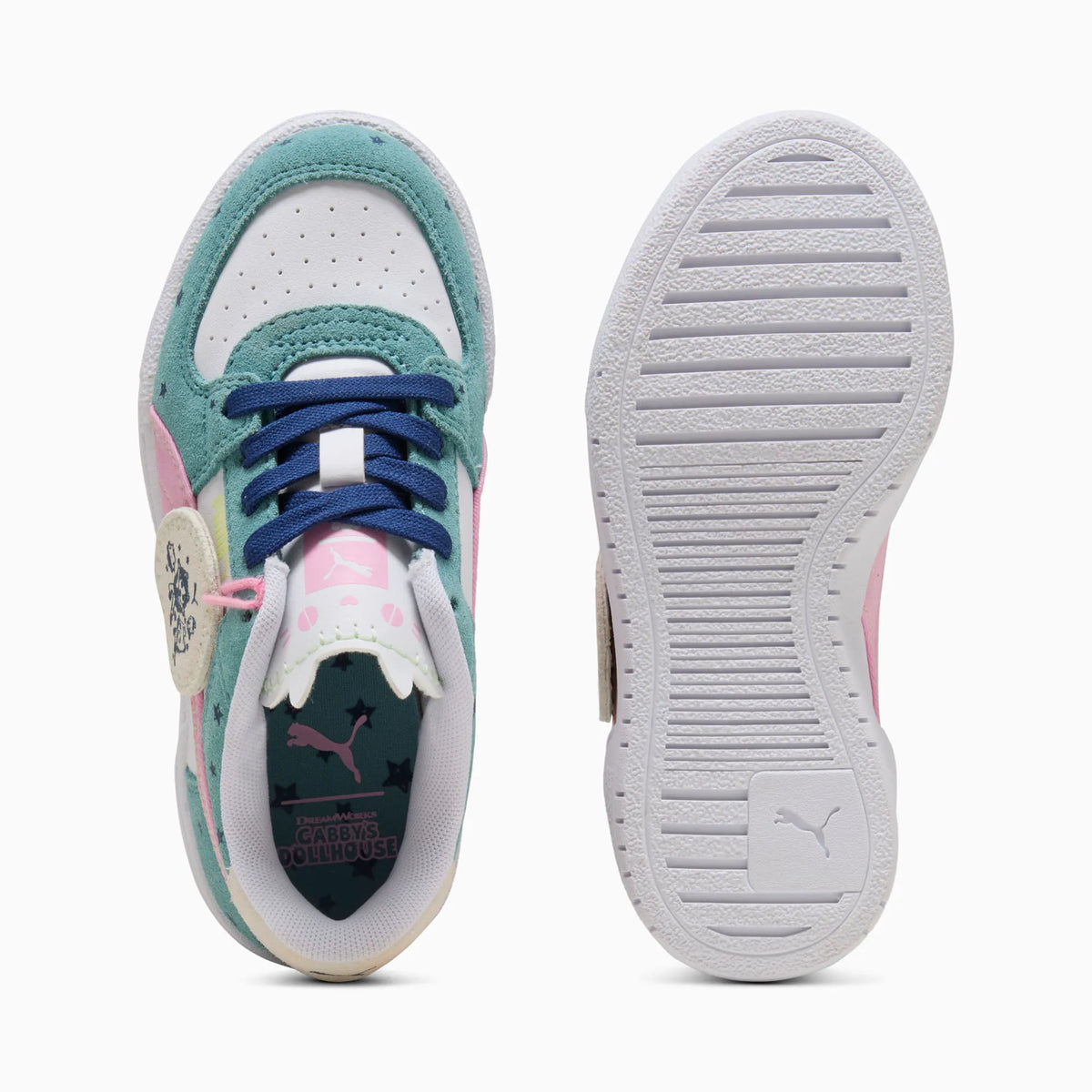 PUMA White-Pink Shimmer