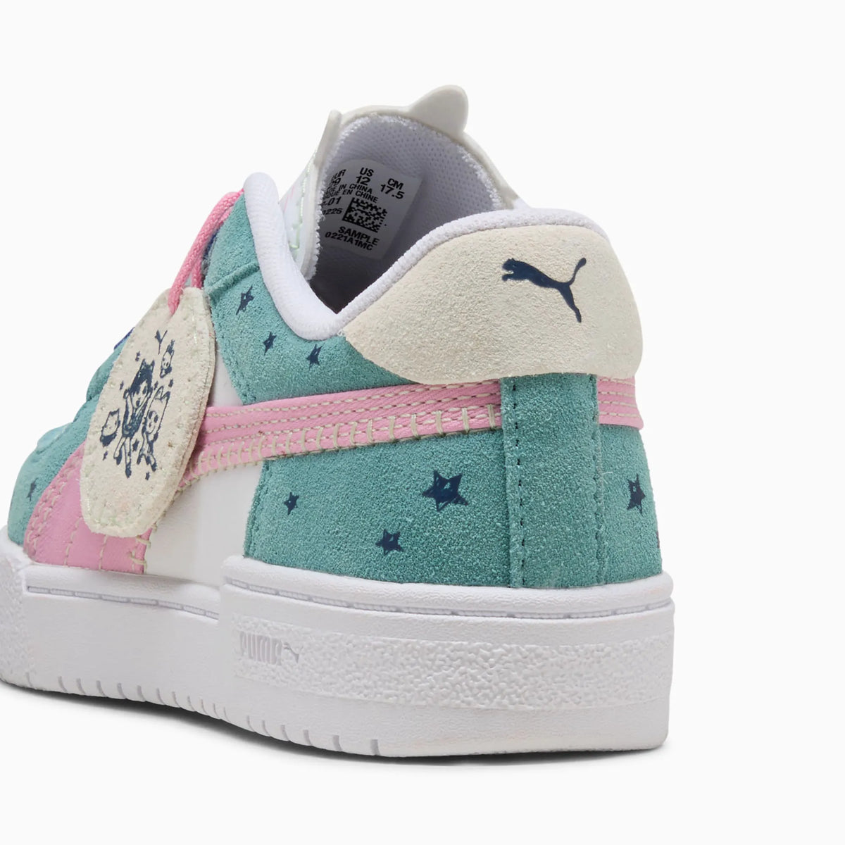 PUMA White-Pink Shimmer