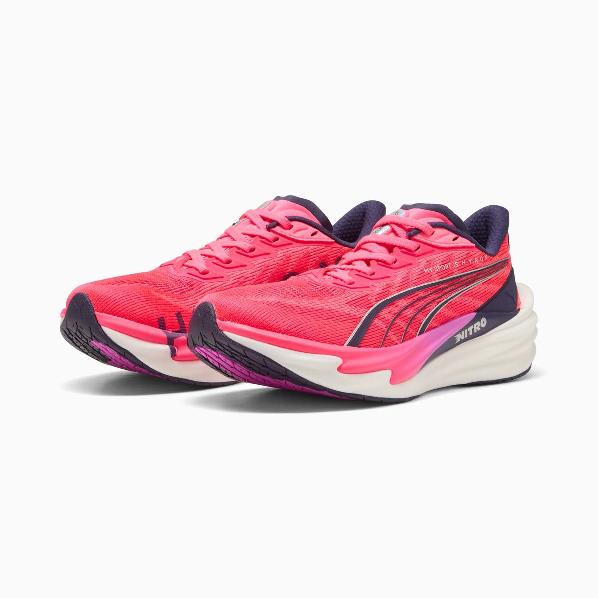 Pure Pink-PUMA White