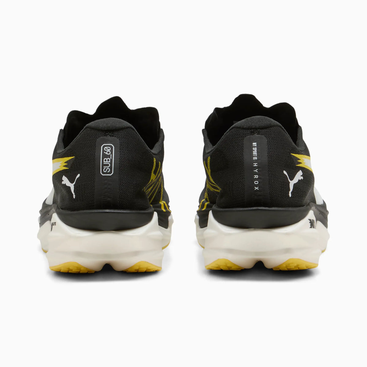 PUMA Black-Vibrant Yellow