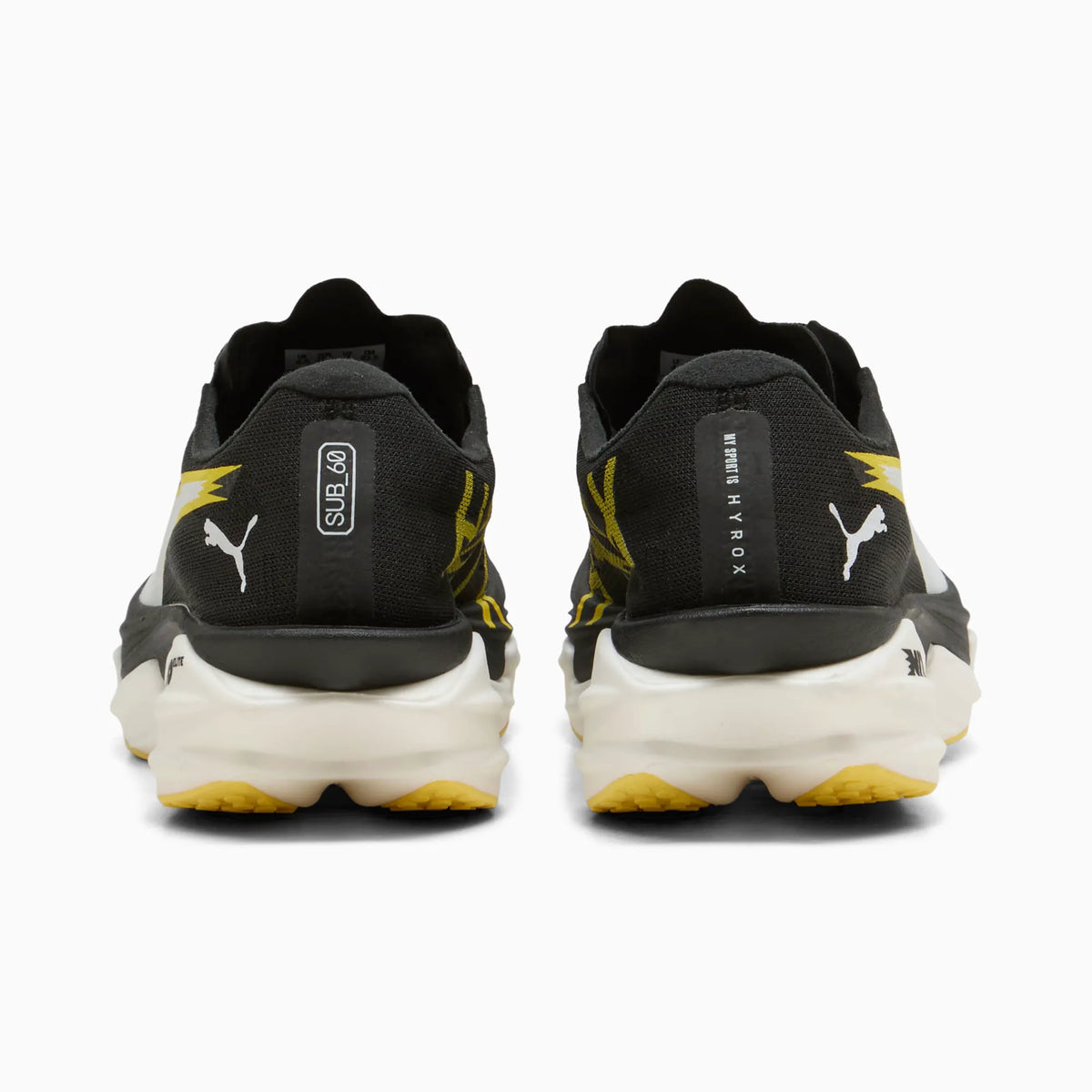 PUMA Black-Vibrant Yellow