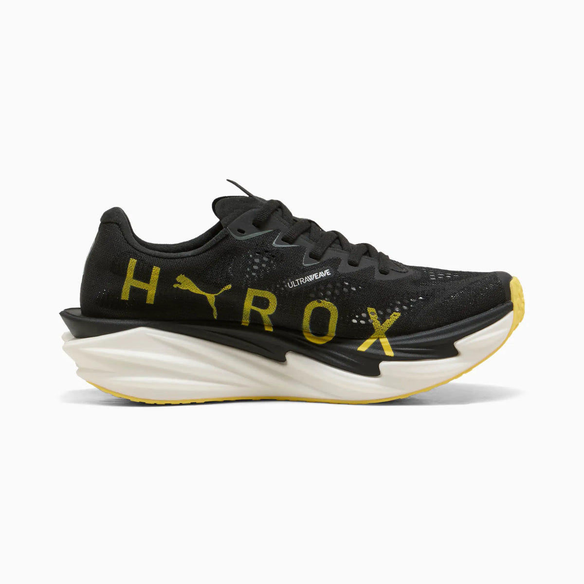 PUMA Black-Vibrant Yellow