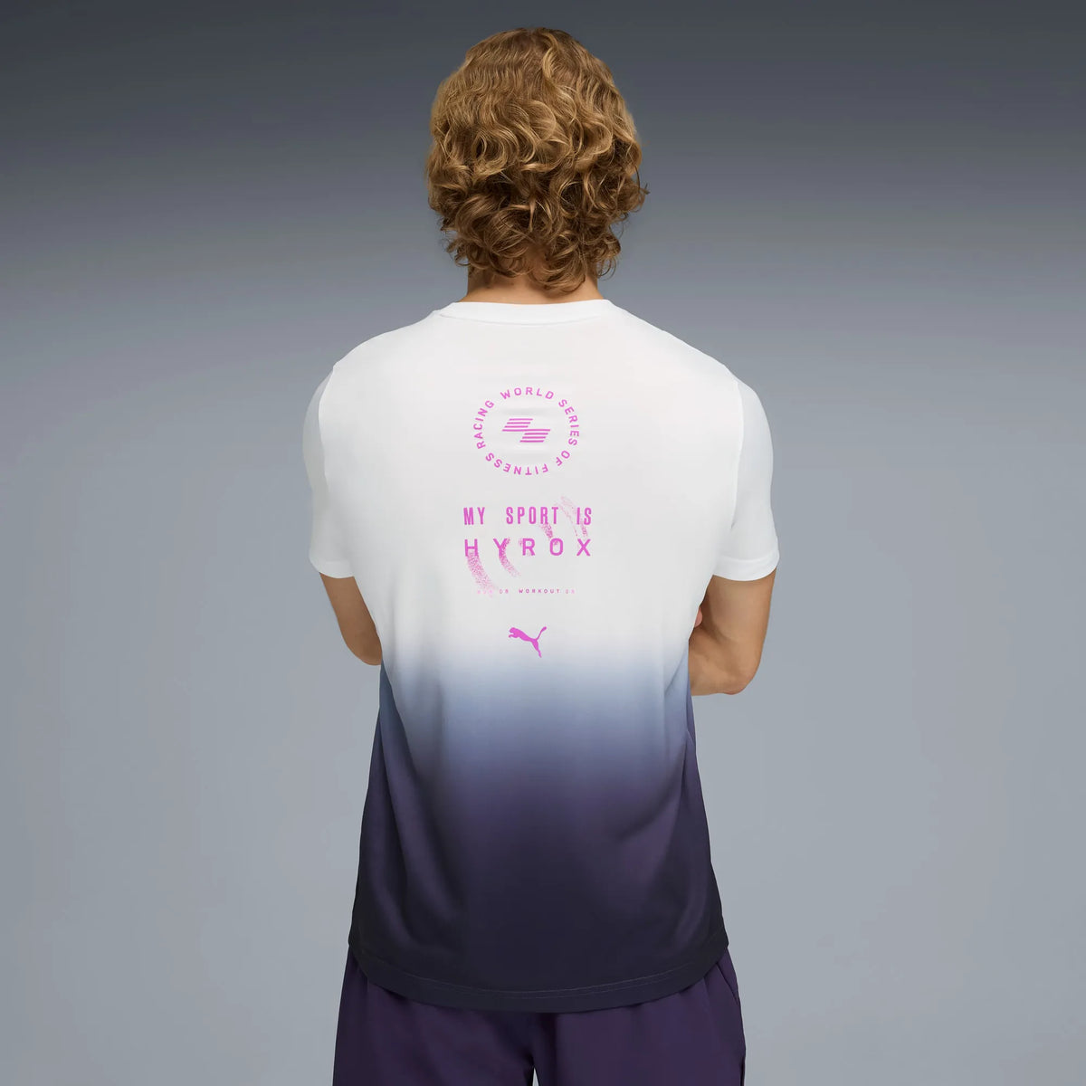 PUMA White-Deep Plum