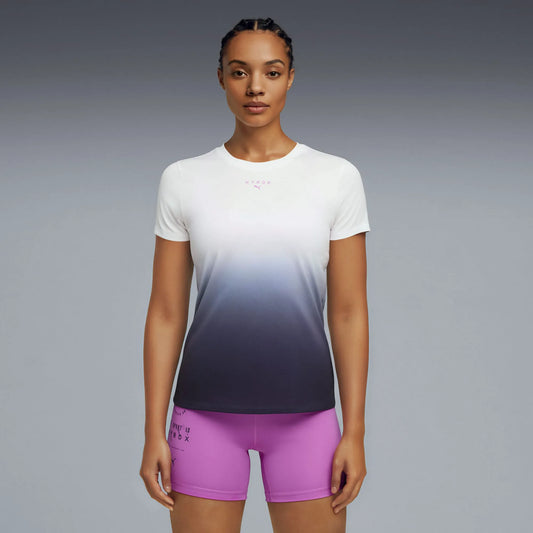 PUMA White-Deep Plum