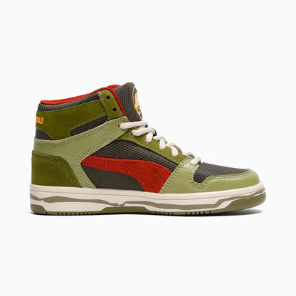 Green Moss-Mars Red-Yellow Sizzle