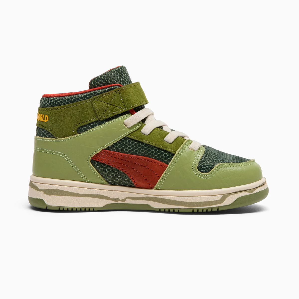 Green Moss-Mars Red-Yellow Sizzle