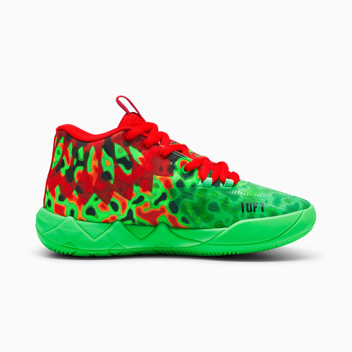 Fluro Green Pes-PUMA Red
