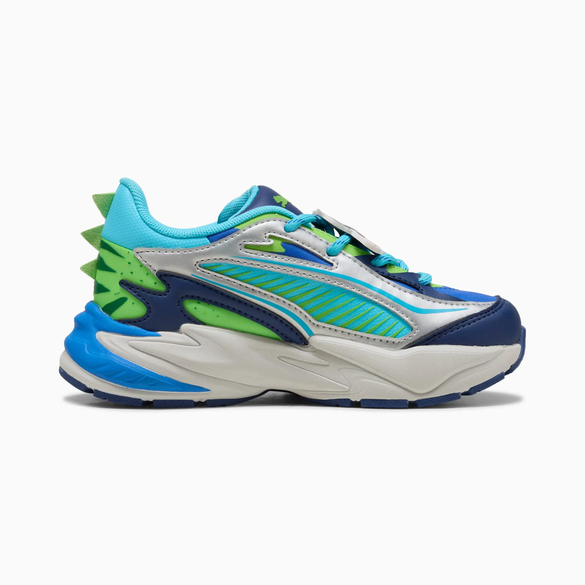 Bright Aqua-Pitch Green