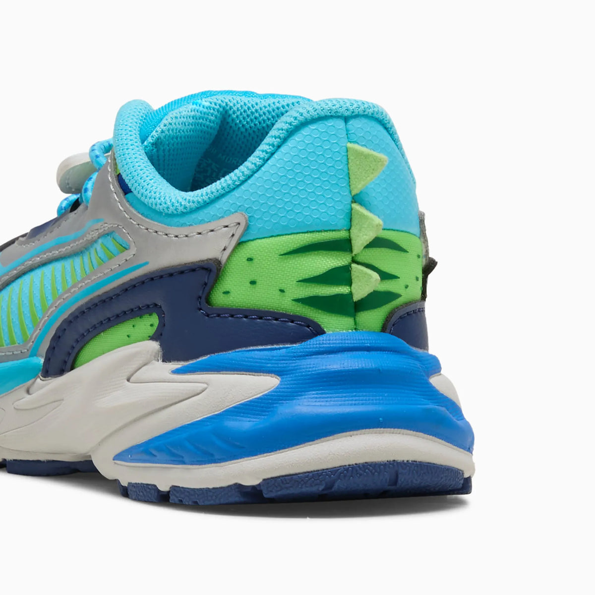 Bright Aqua-Pitch Green