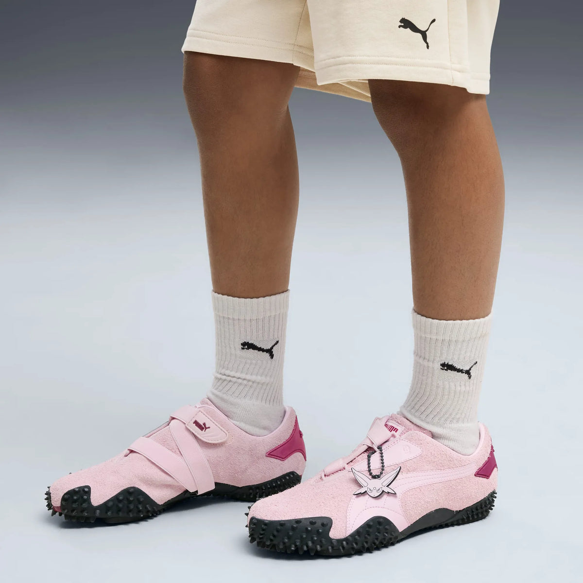 Pearl Pink-Strong Gray