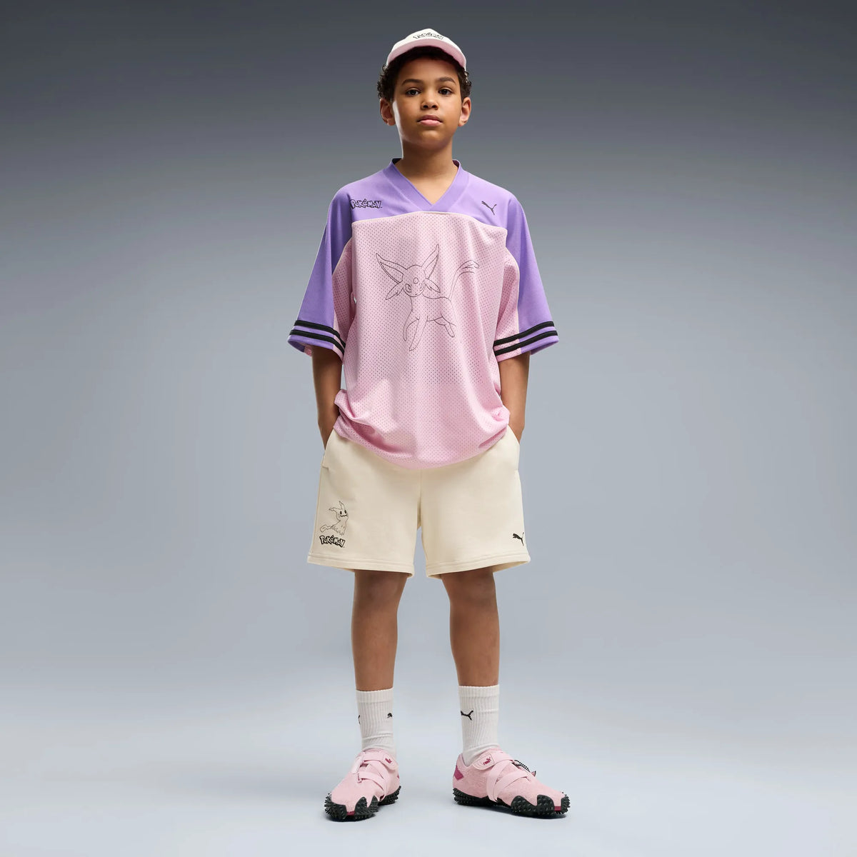 Pearl Pink-Strong Gray