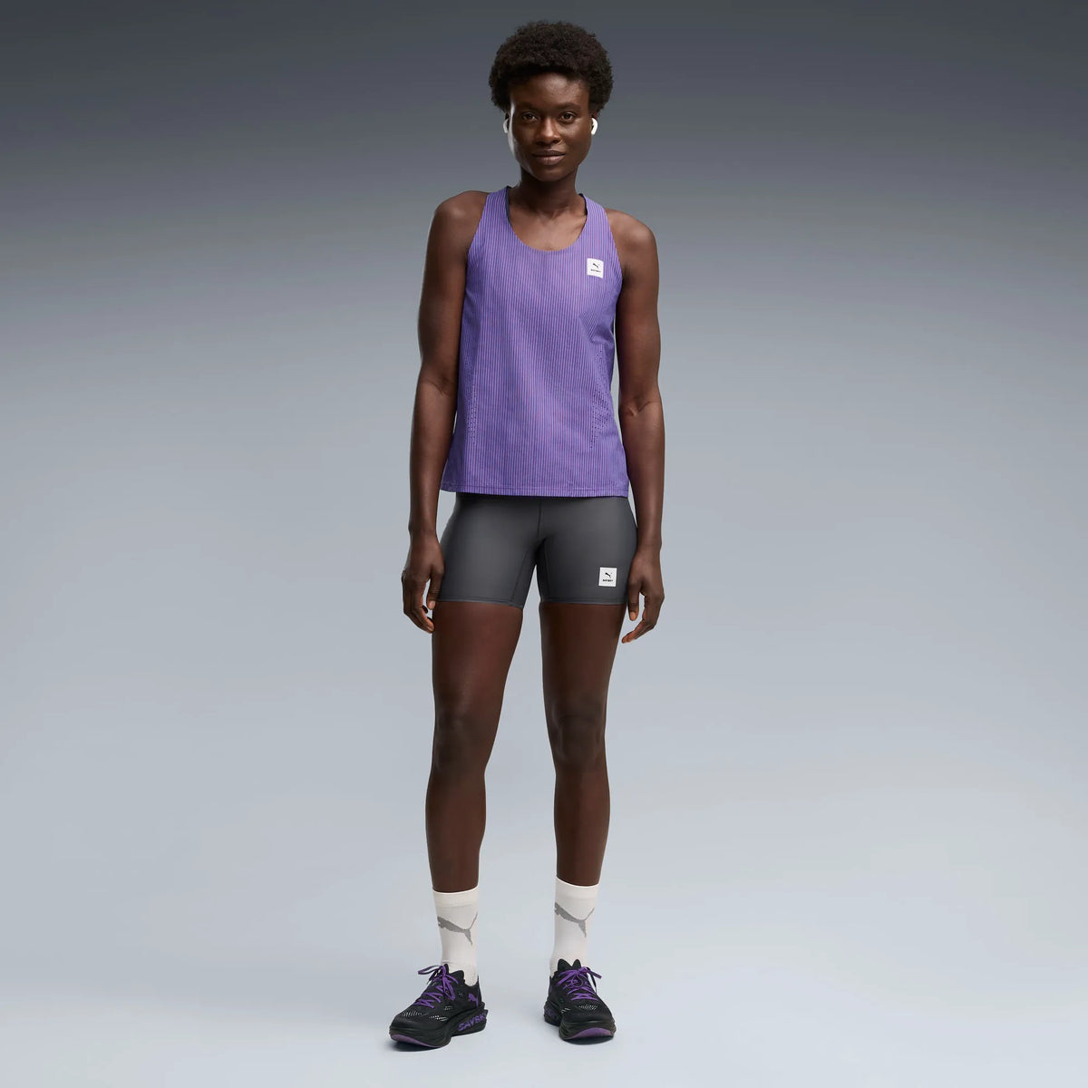 Flat Dark Gray-Ultra Purple