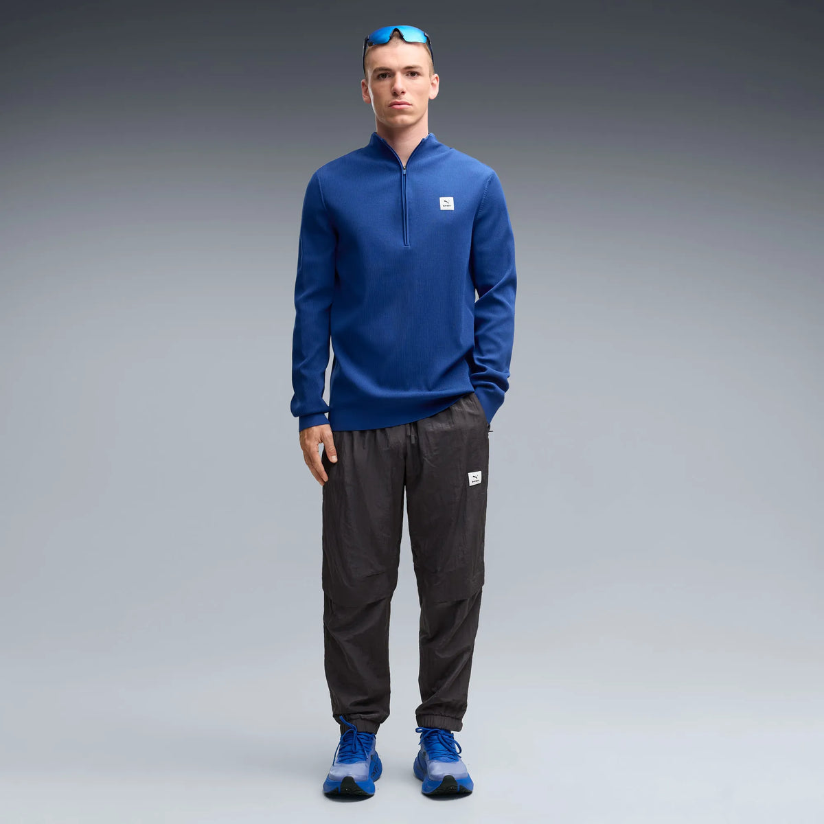 Vivid Blue-PUMA Black