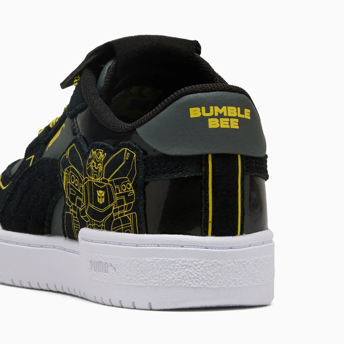 PUMA Black-Bright Mango Yellow