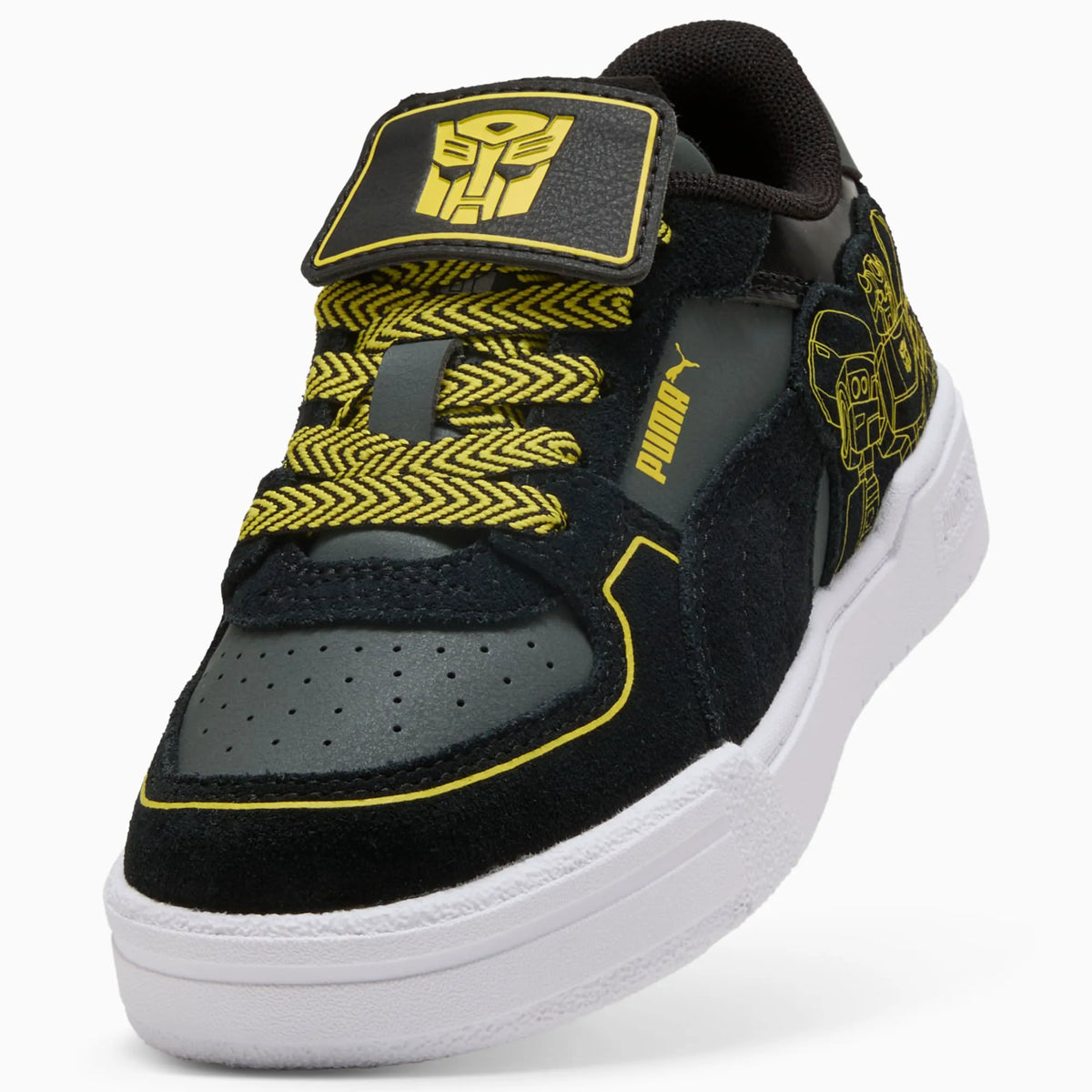 PUMA Black-Bright Mango Yellow