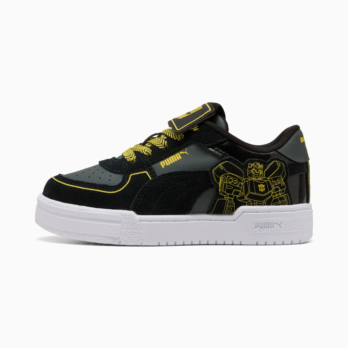 PUMA Black-Bright Mango Yellow