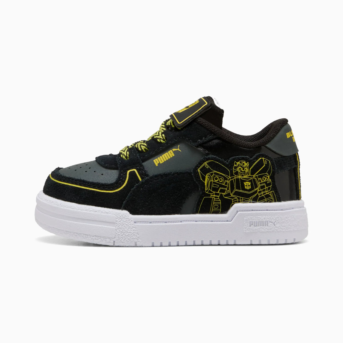 PUMA Black-Bright Mango Yellow