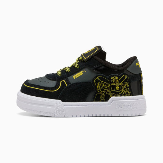 PUMA Black-Bright Mango Yellow