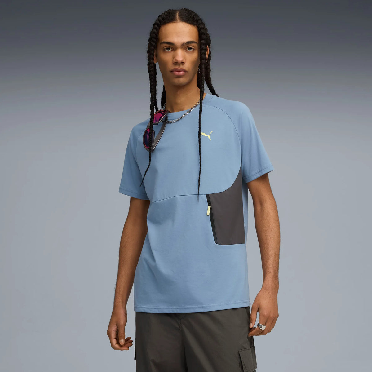 Cool Blue-Dusky Gray