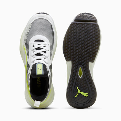 PUMA White-PUMA Black-Lime Pow