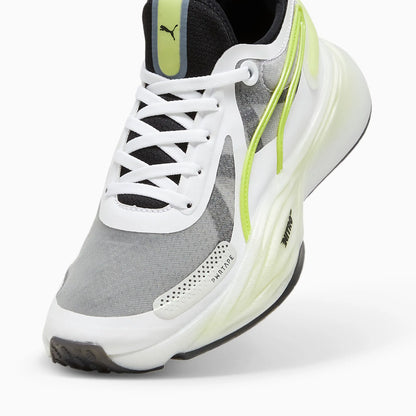 PUMA White-PUMA Black-Lime Pow