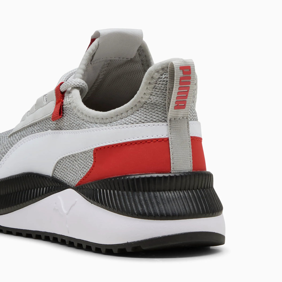 Cool Light Gray-PUMA White-Red Fire