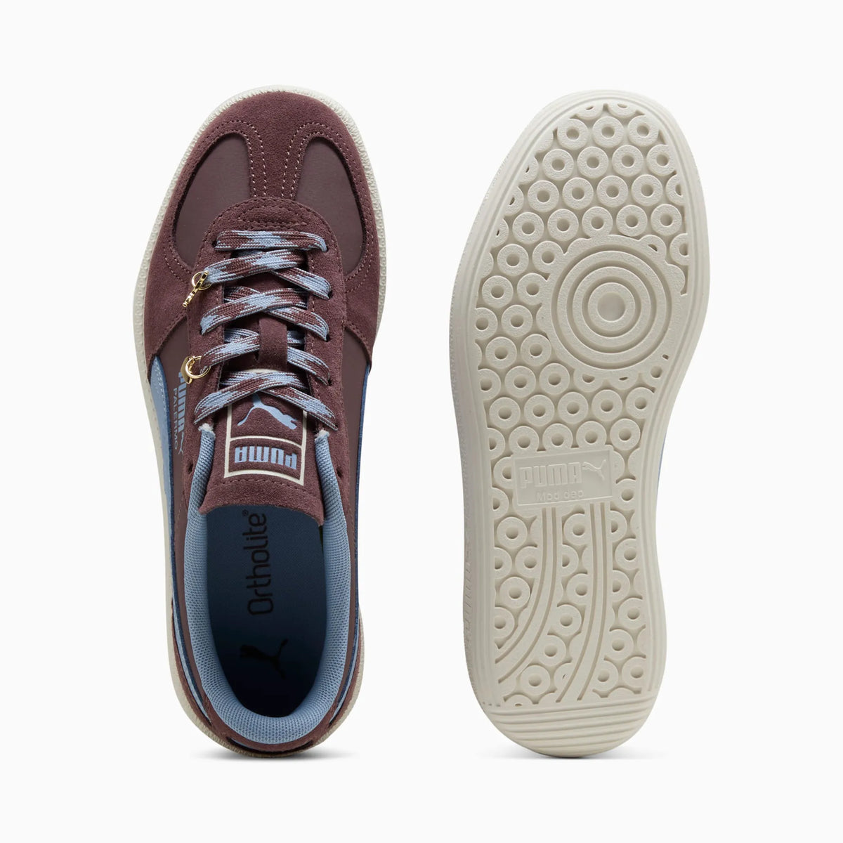 Rich Cocoa-Chambray Blue