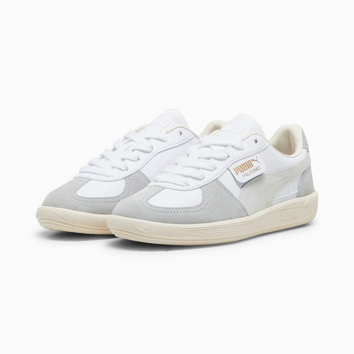 PUMA White-Cool Light Gray-Sugared Almond
