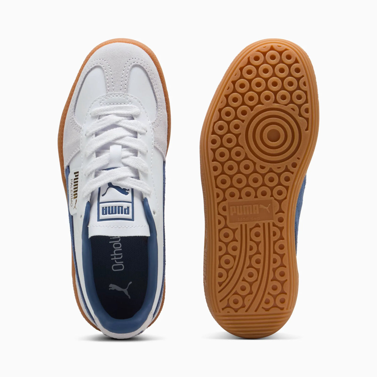 PUMA White-Dark Indigo