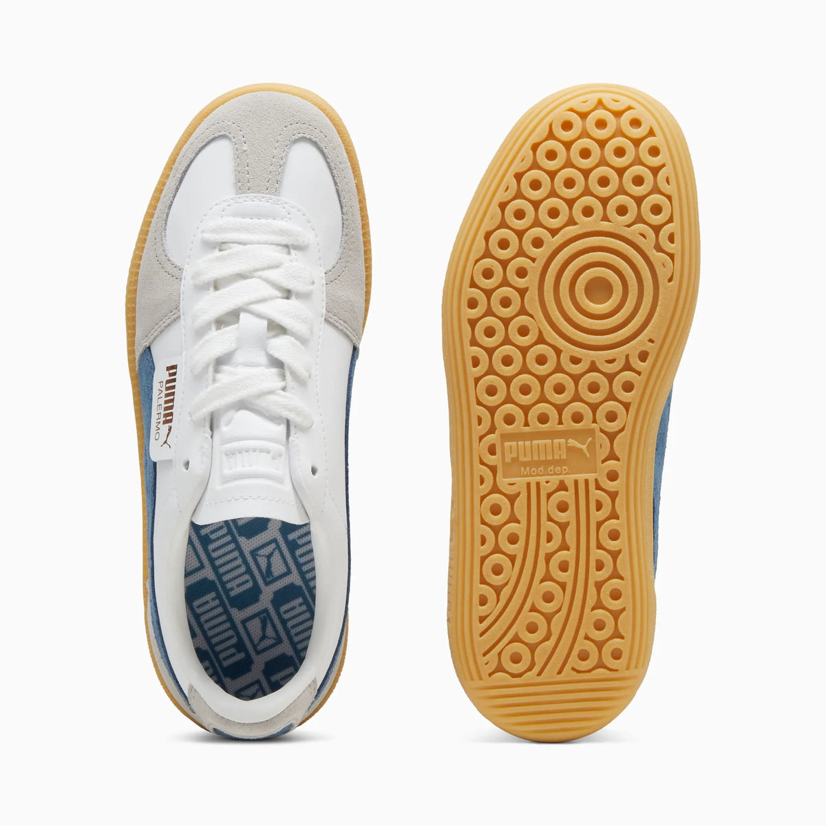 PUMA White-Blue Horizon-Gum