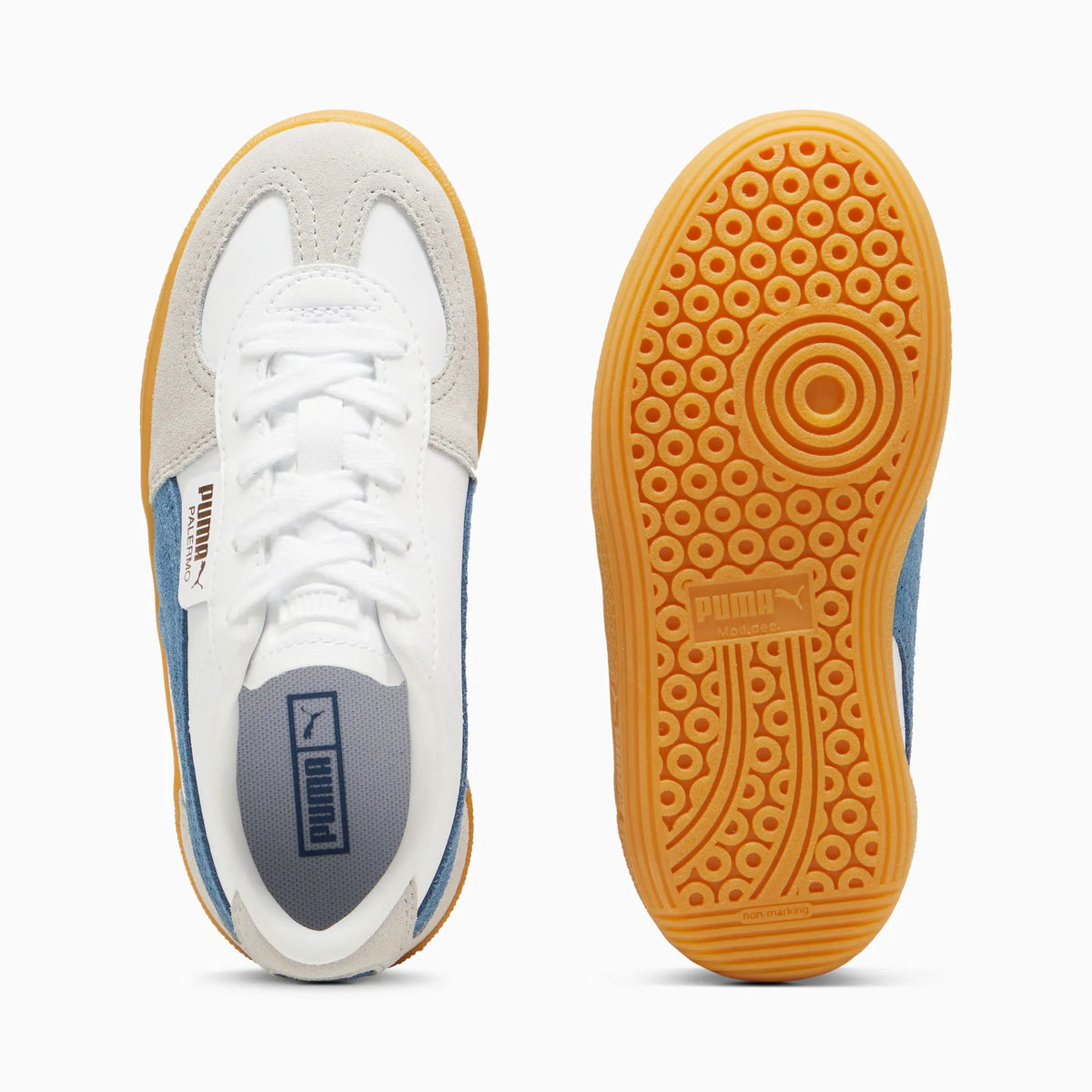 PUMA White-Blue Horizon-Gum