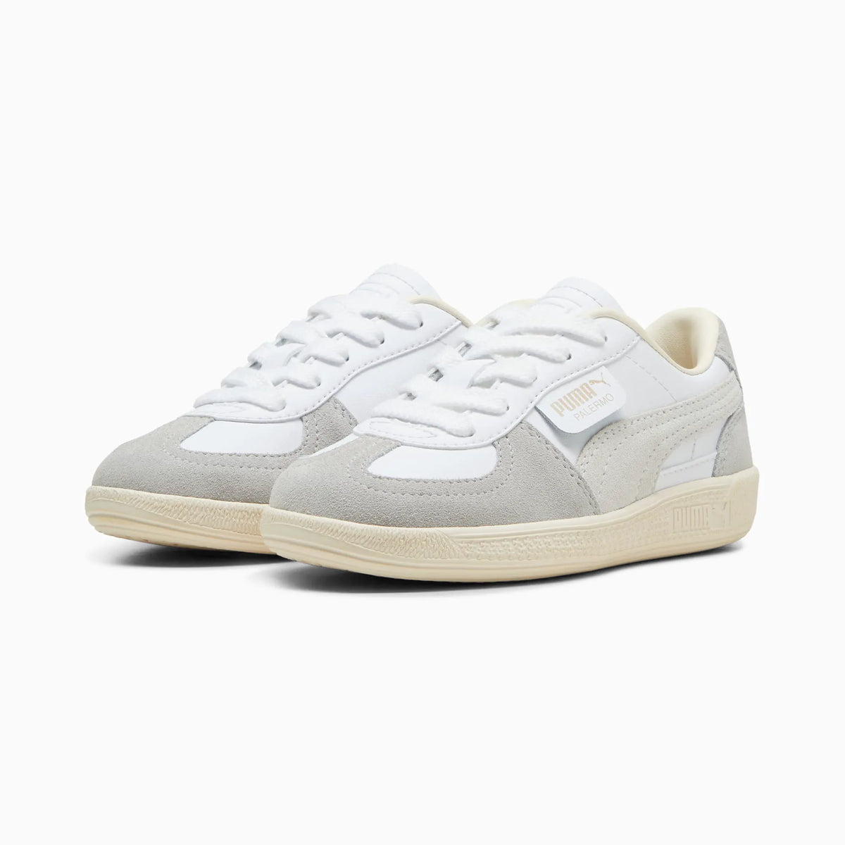PUMA White-Cool Light Gray-Sugared Almond