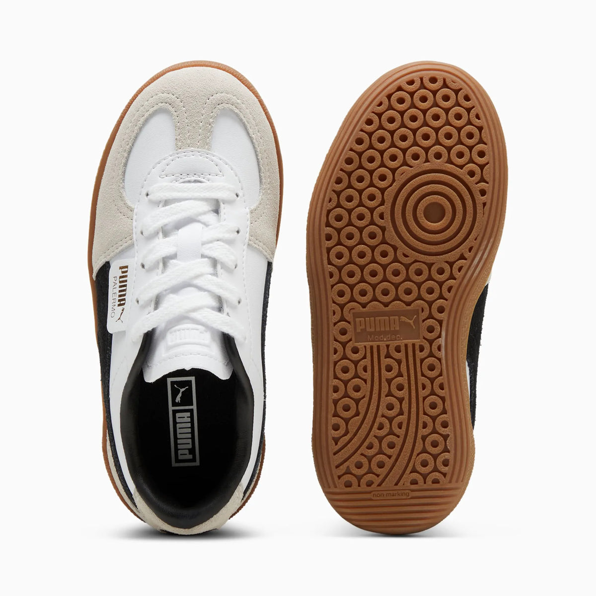 PUMA White-Vapor Gray-Gum