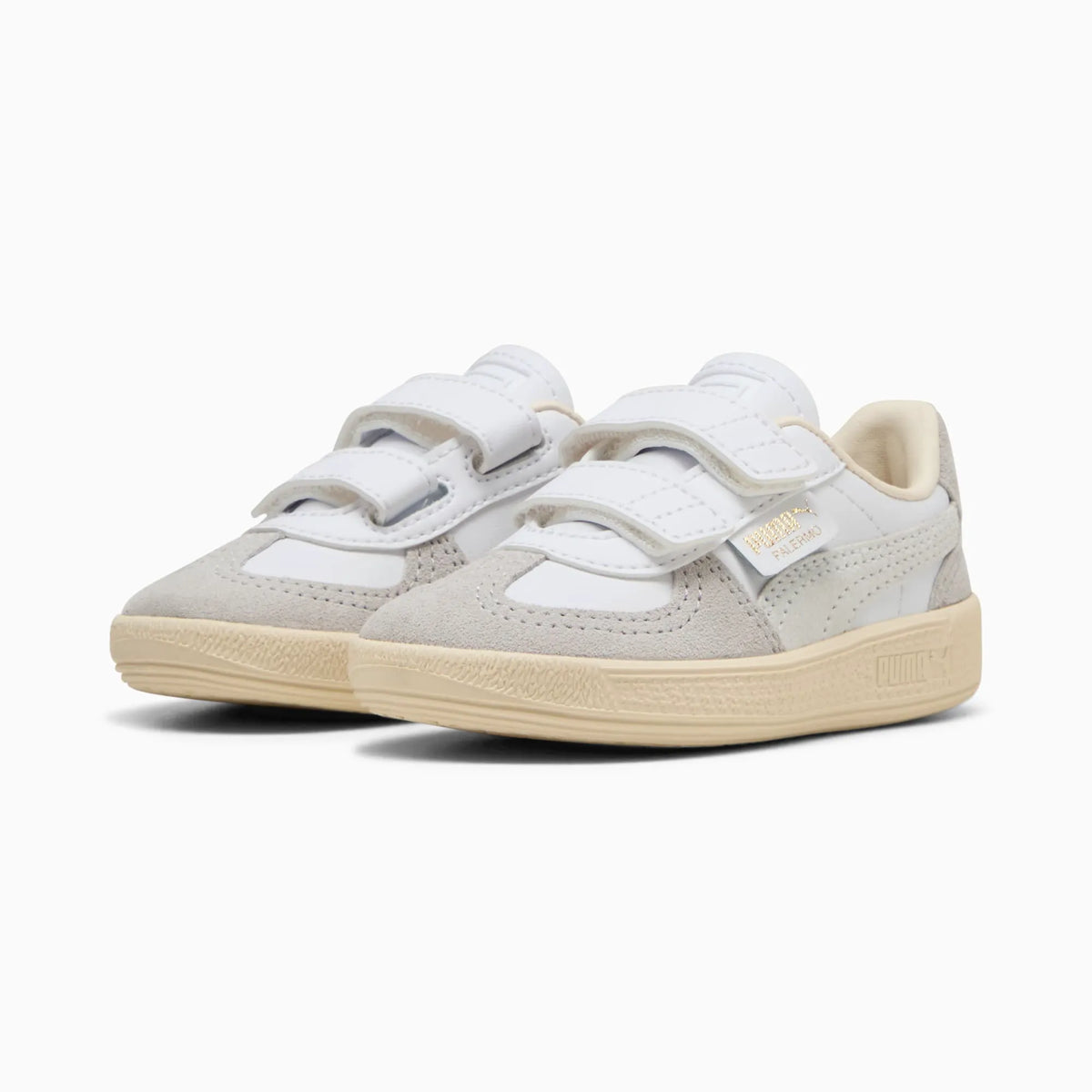 PUMA White-Cool Light Gray-Sugared Almond