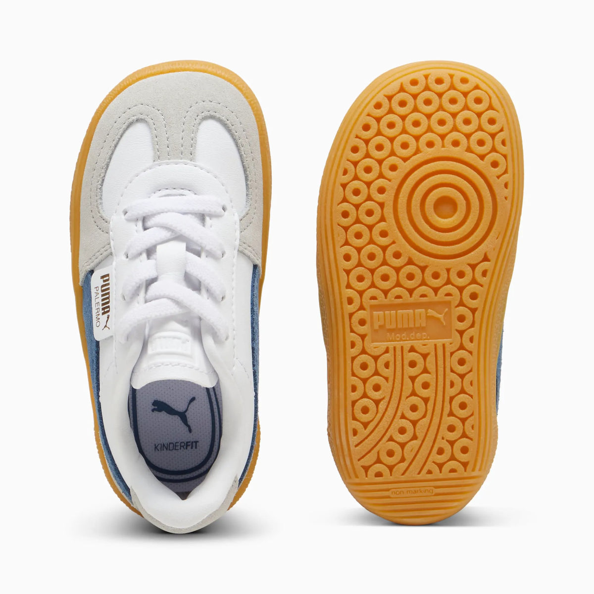 PUMA White-Blue Horizon-Gum
