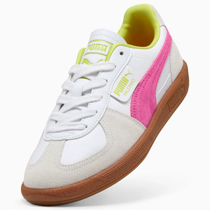 PUMA White-Fluro Pink Pes