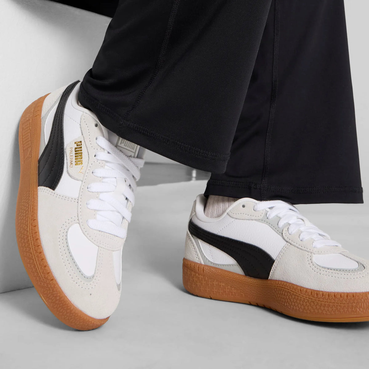PUMA White-PUMA Black