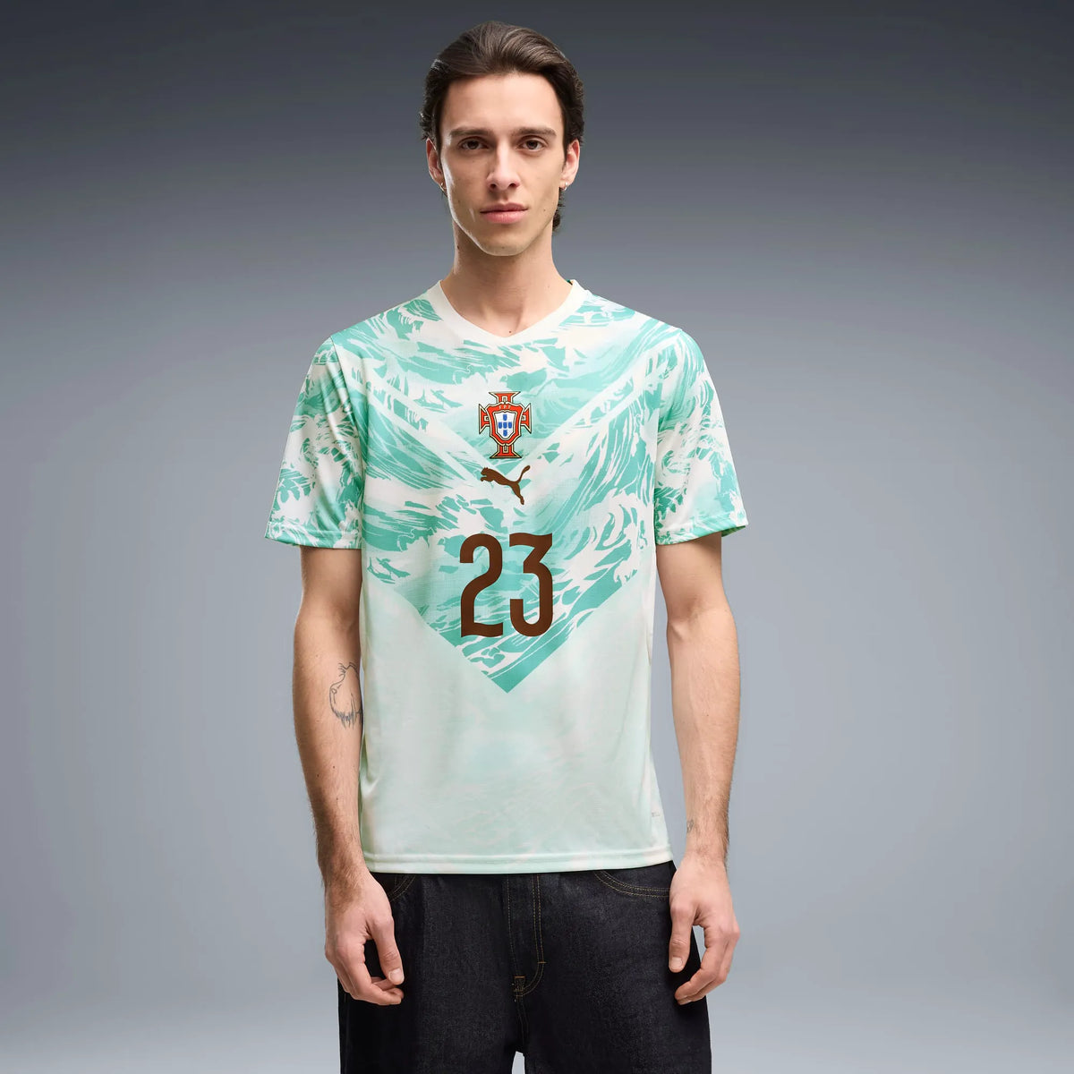 PUMA White-Green Lagoon-V