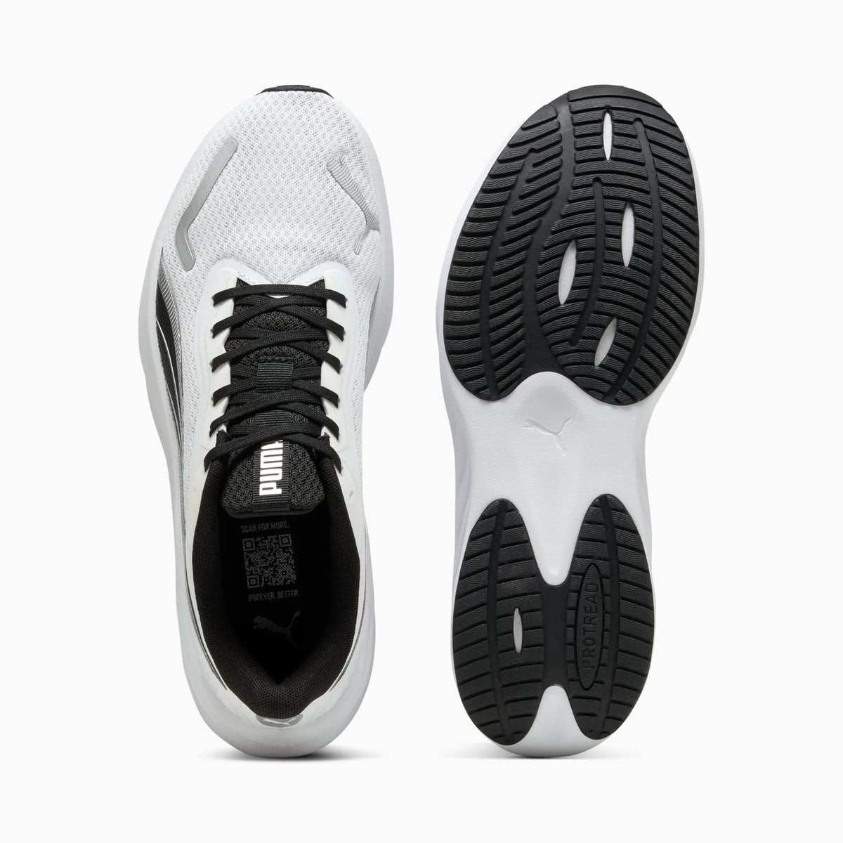 PUMA White-PUMA Black