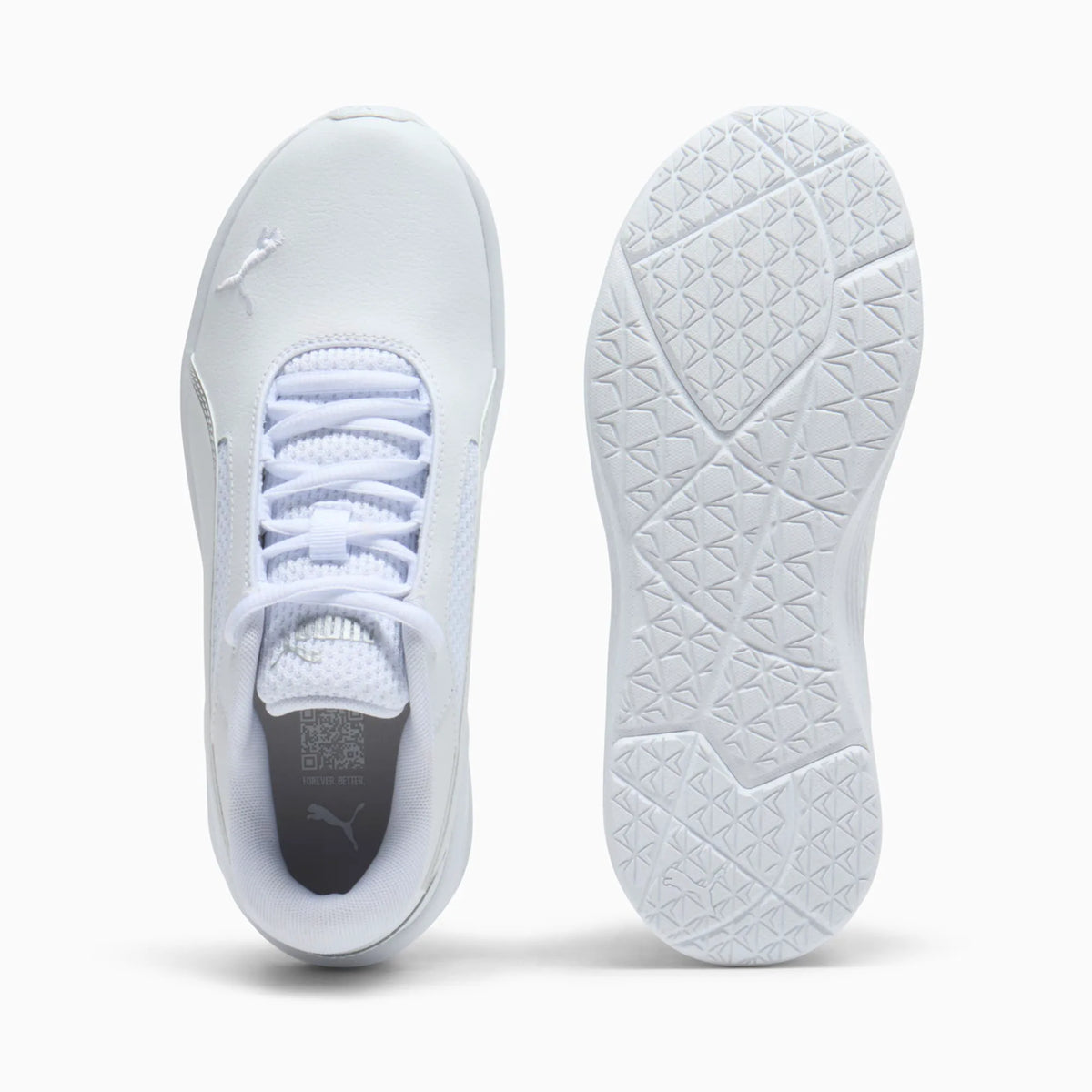PUMA White-Feather Gray-PUMA Silver