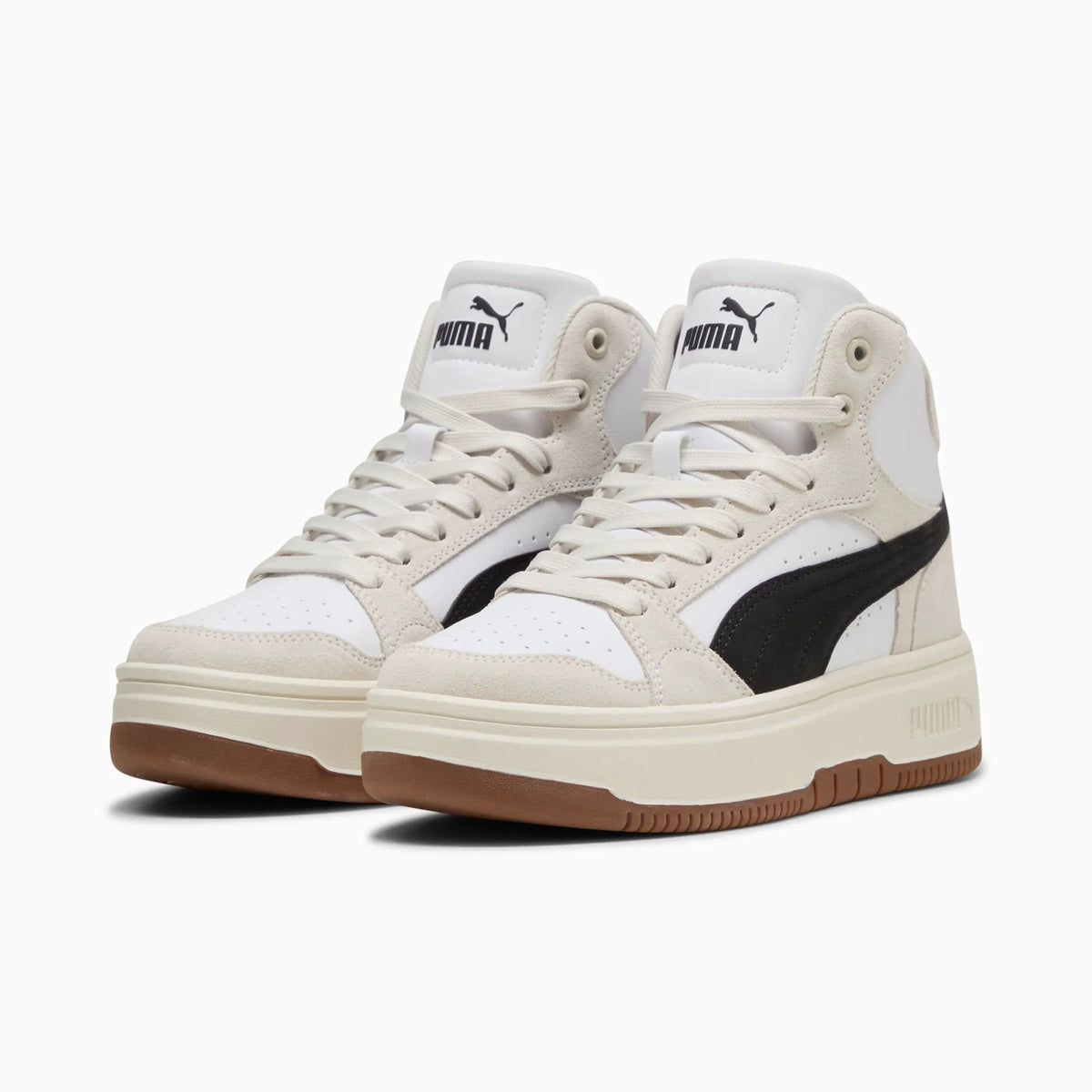 PUMA White-PUMA Black-Frosted Ivory
