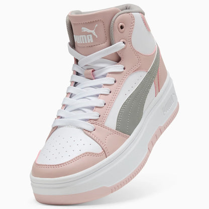 PUMA White-Gray Echo-Mauve Mist