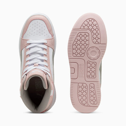PUMA White-Gray Echo-Mauve Mist