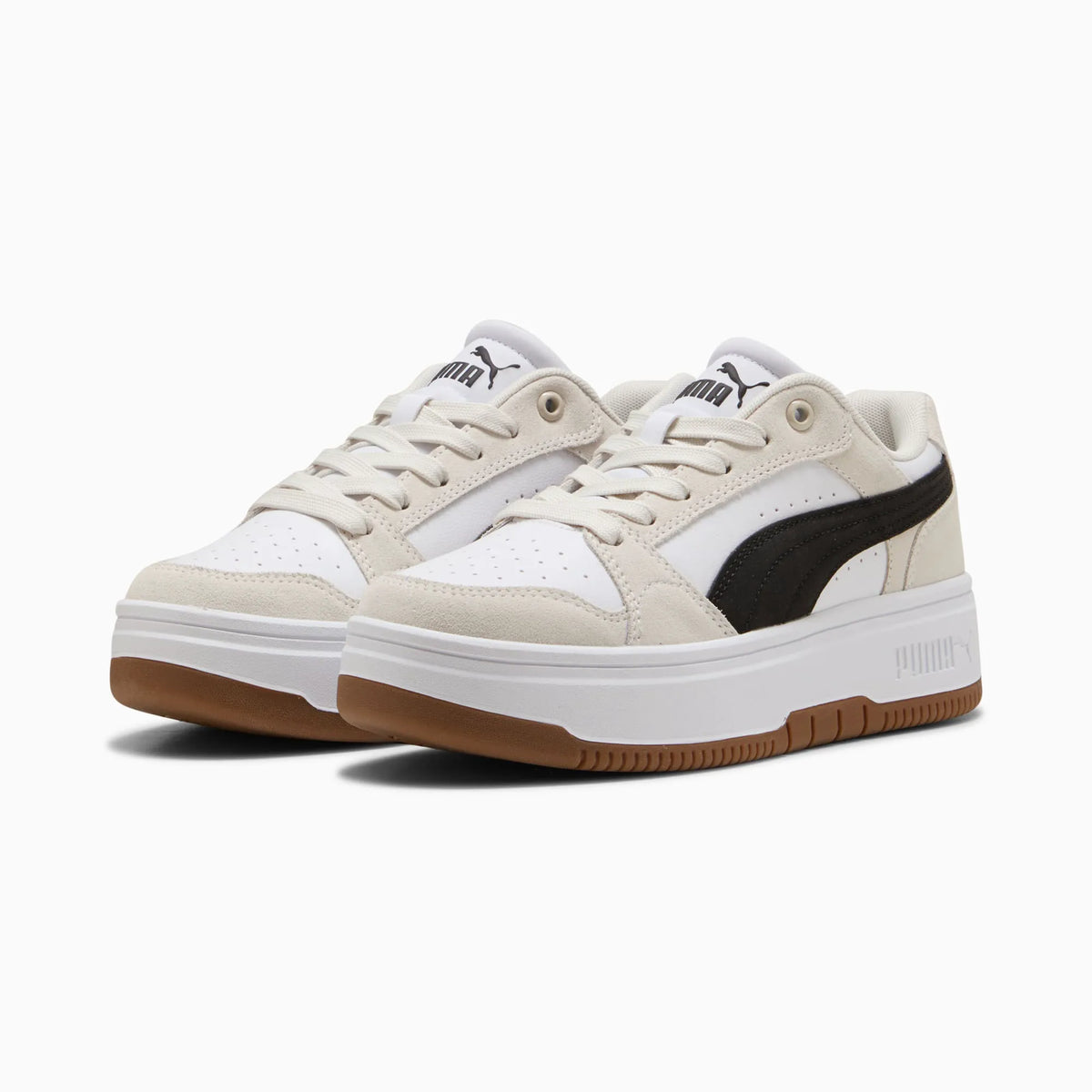 PUMA White-PUMA Black-Frosted Ivory