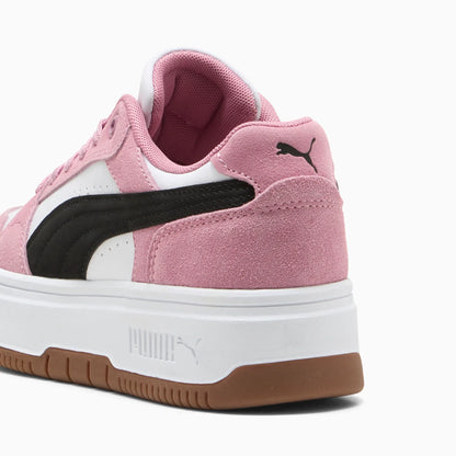PUMA White-PUMA Black-Poised Pink