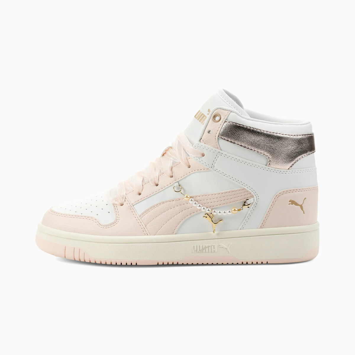 PUMA White-Jasmine Flower-PUMA Gold