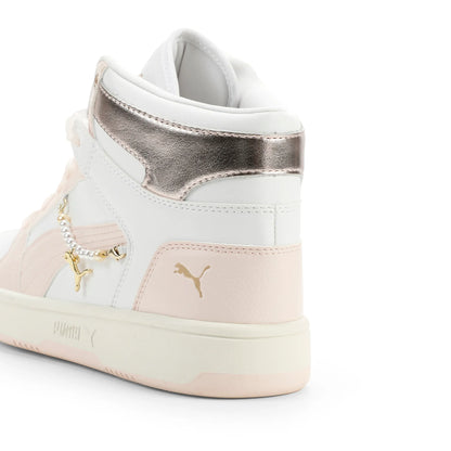 PUMA White-Jasmine Flower-PUMA Gold