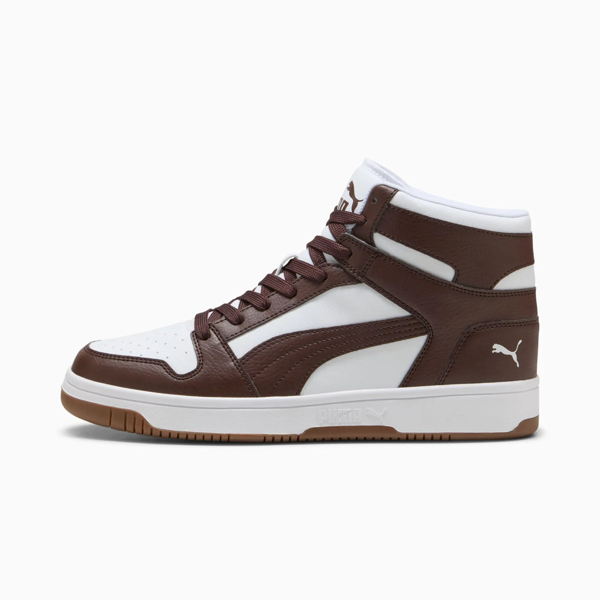 Chocolate Brown-PUMA White-Gum